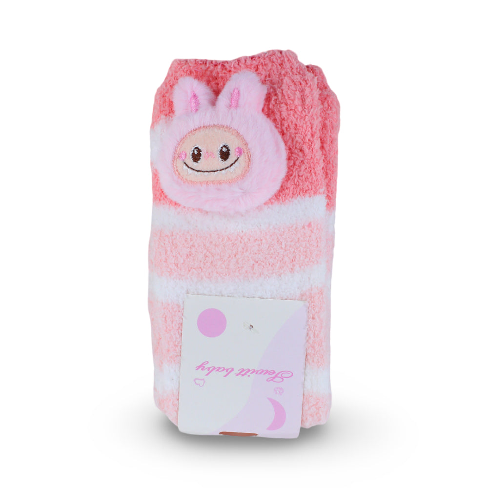 Girls Winter Socks – Pink