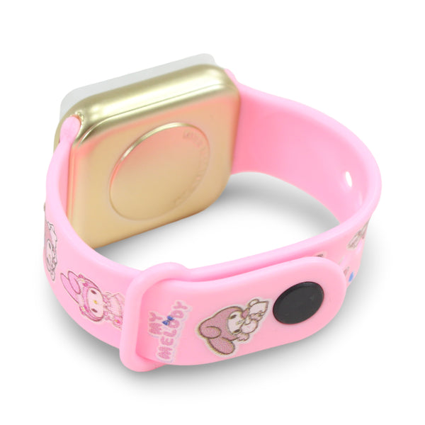 LED Touch Electronic Watch SQUARE(12Pcs/PDQ) – My Melody Pink