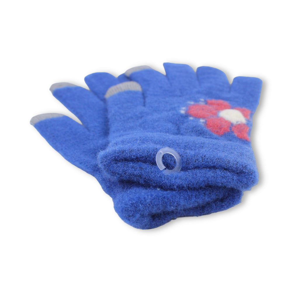 Girls Winter Gloves – Blue