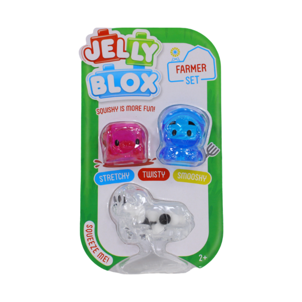 Jelly Blox Farm Friends Farmer Set – 1 Pc