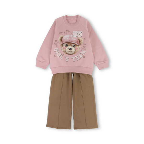 Girls Long-sleeved Pajama – Winner Gamer Print