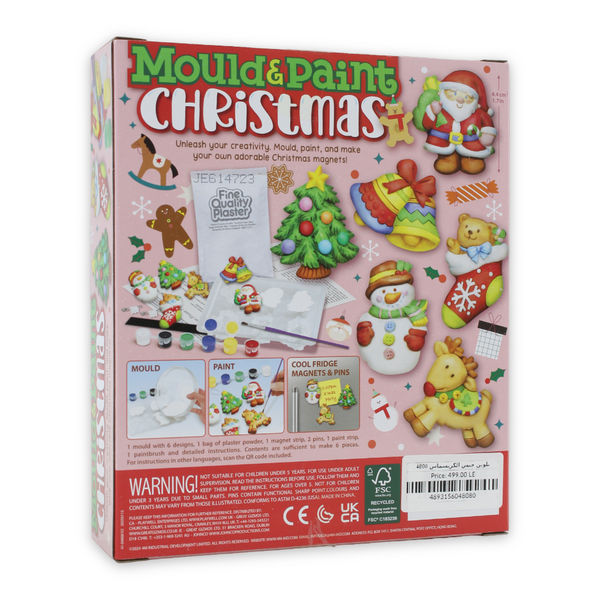 4M Christmas Plaster Painting Kit