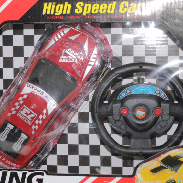 RC Racing Car with LED Lights – Red