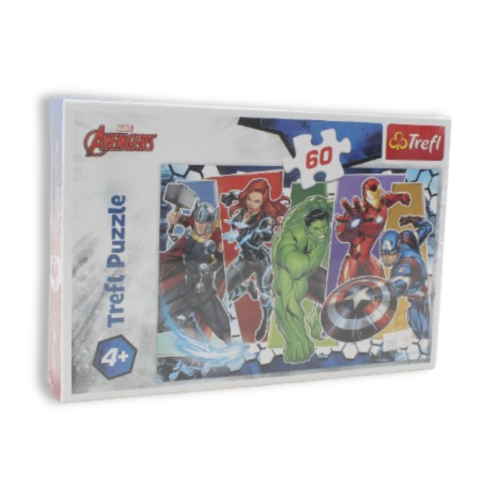 Trefl Marvel Avengers Jigsaw Puzzle – 60 Pcs