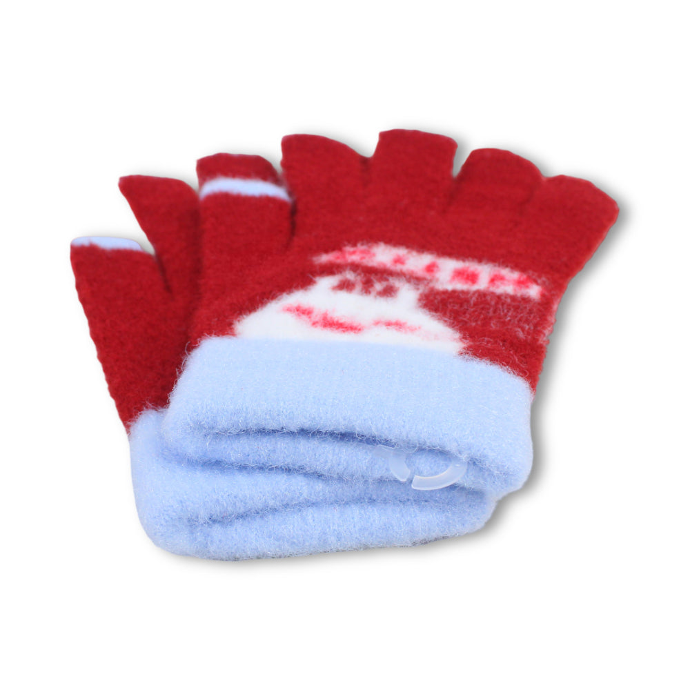 Girls Winter Gloves – Brick