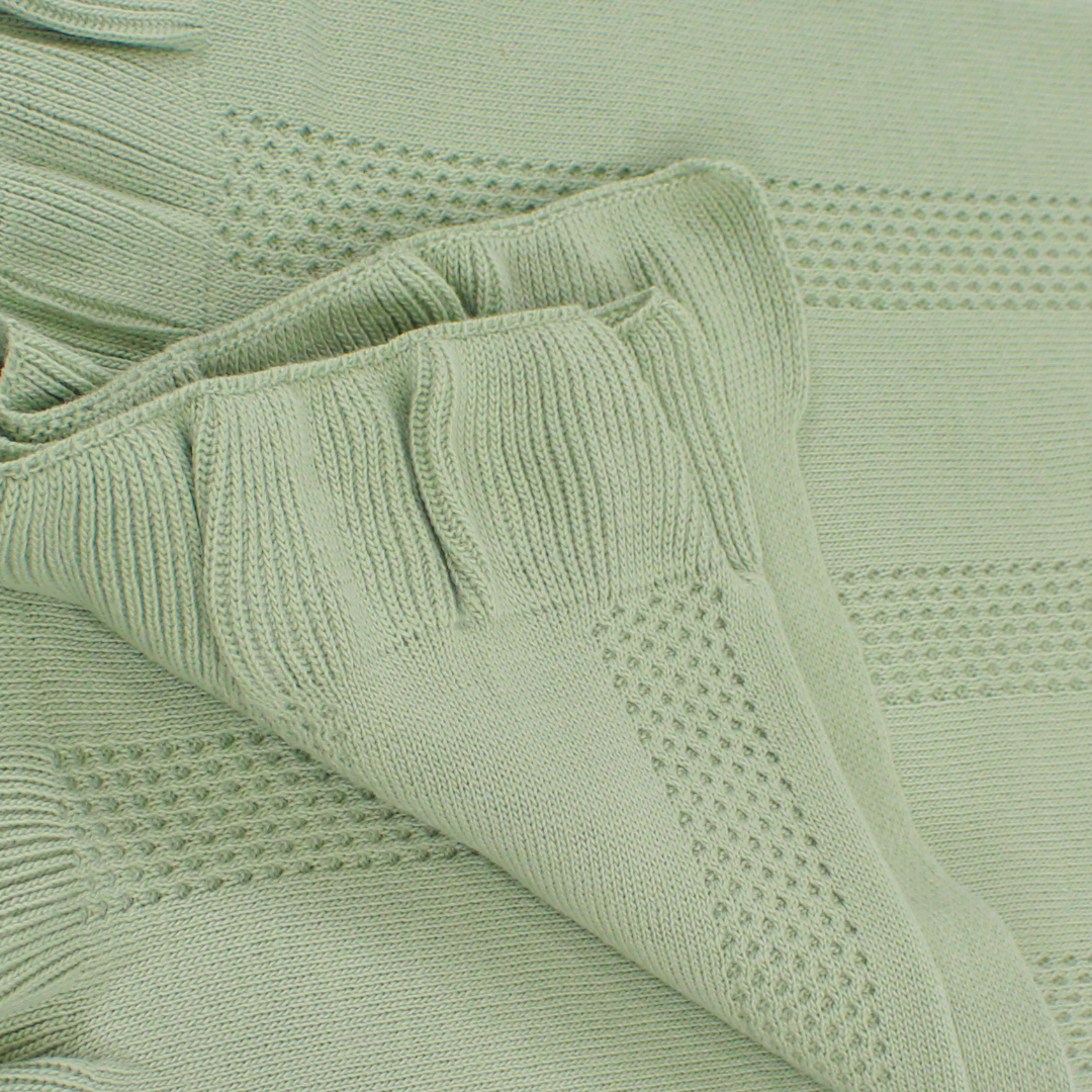 Unisex Baby Knitted Blanket – Assorted Colors