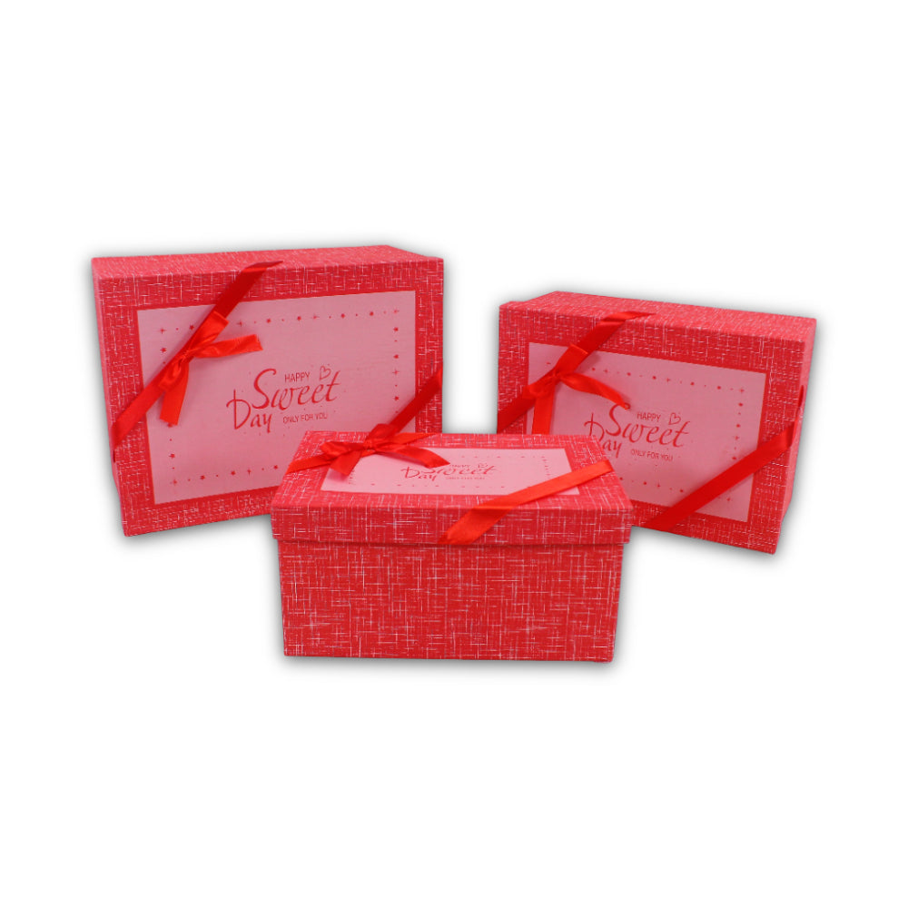 Rectangular Gift Box – “Sweet Day” Design, Size No. 1