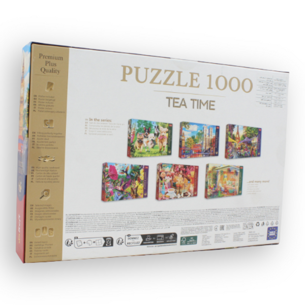 Trefl 1000-Piece Jigsaw Puzzle – Tea Time: View Of London