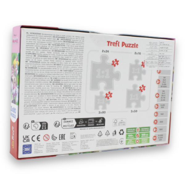 3 x 80-Piece Jigsaw Puzzle Set