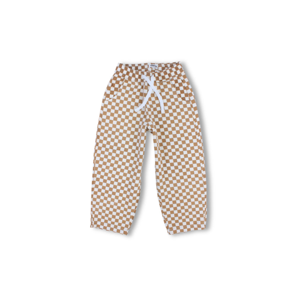 Boys Gabardine Pants – Beige