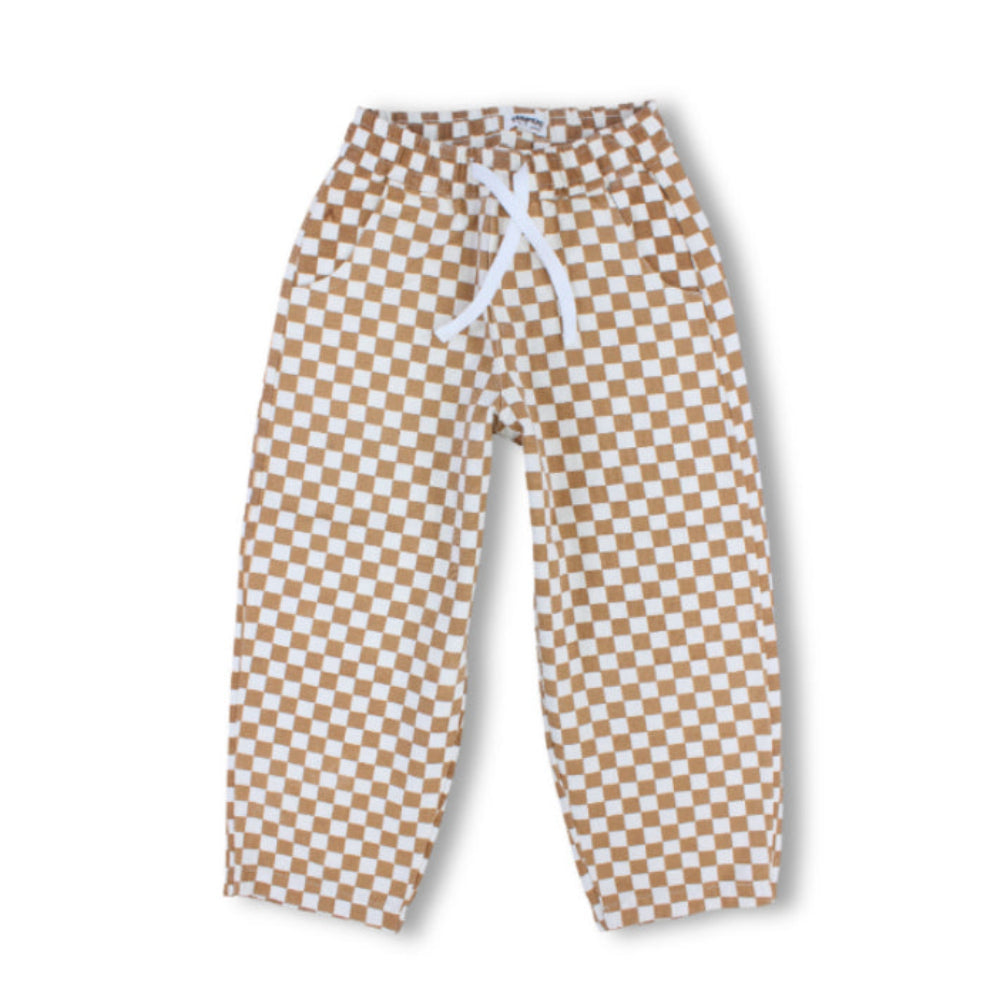 Boys Gabardine Pants – Beige