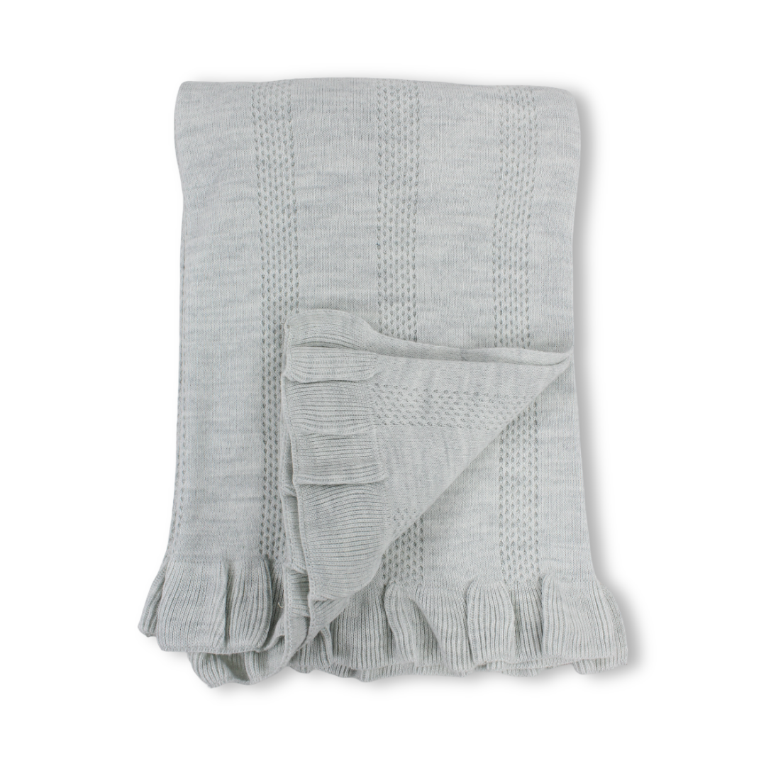 Unisex Baby Knitted Blanket – Assorted Colors