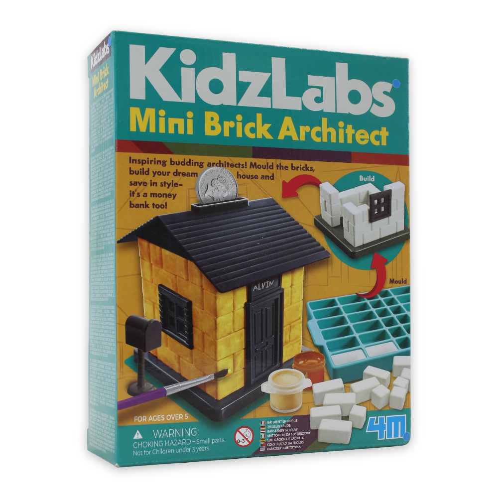 4M Build A Brick House Kit