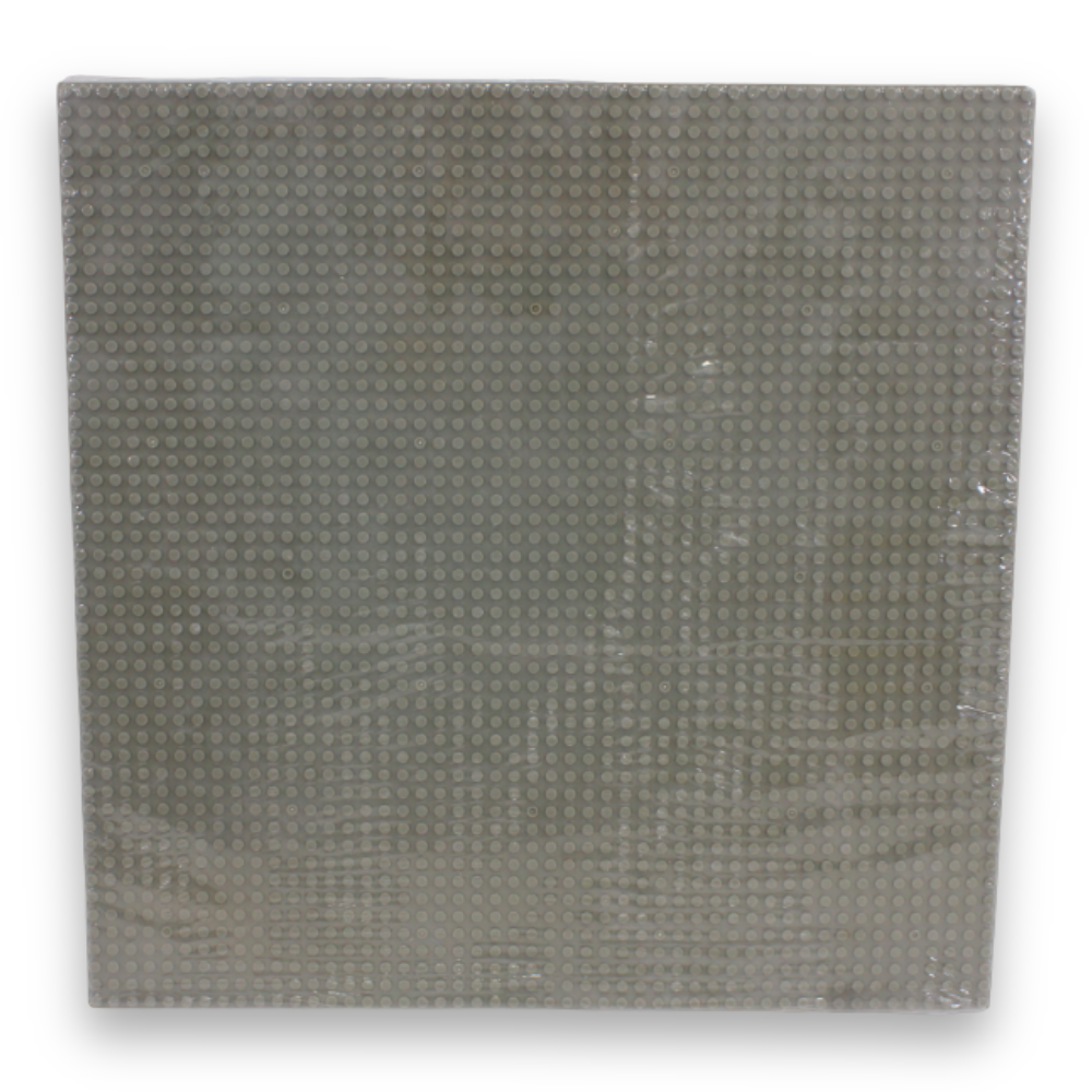Sluban Basic Building Baseplate – 40 x 40 x 1 cm, Grey