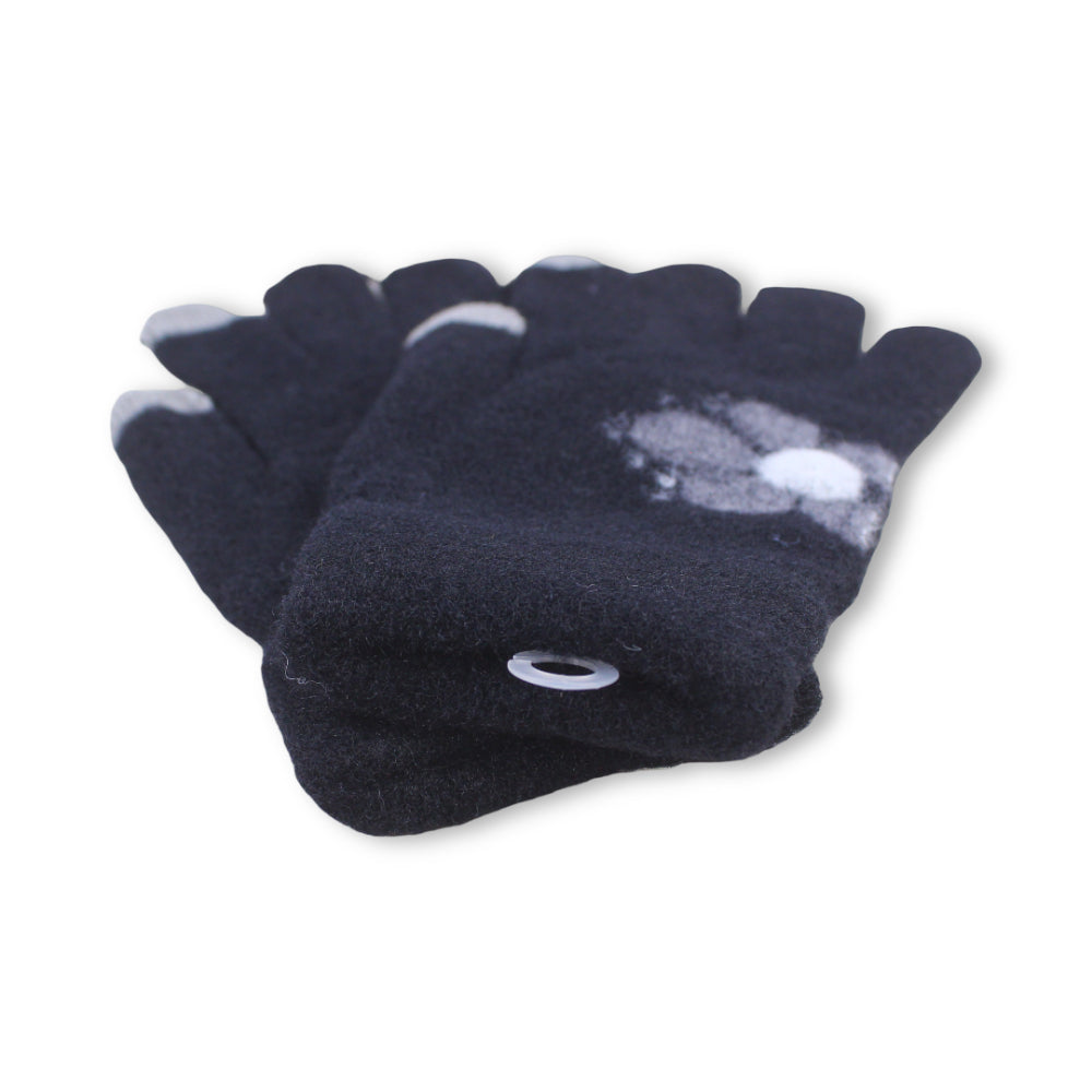 Girls Winter Gloves – Black