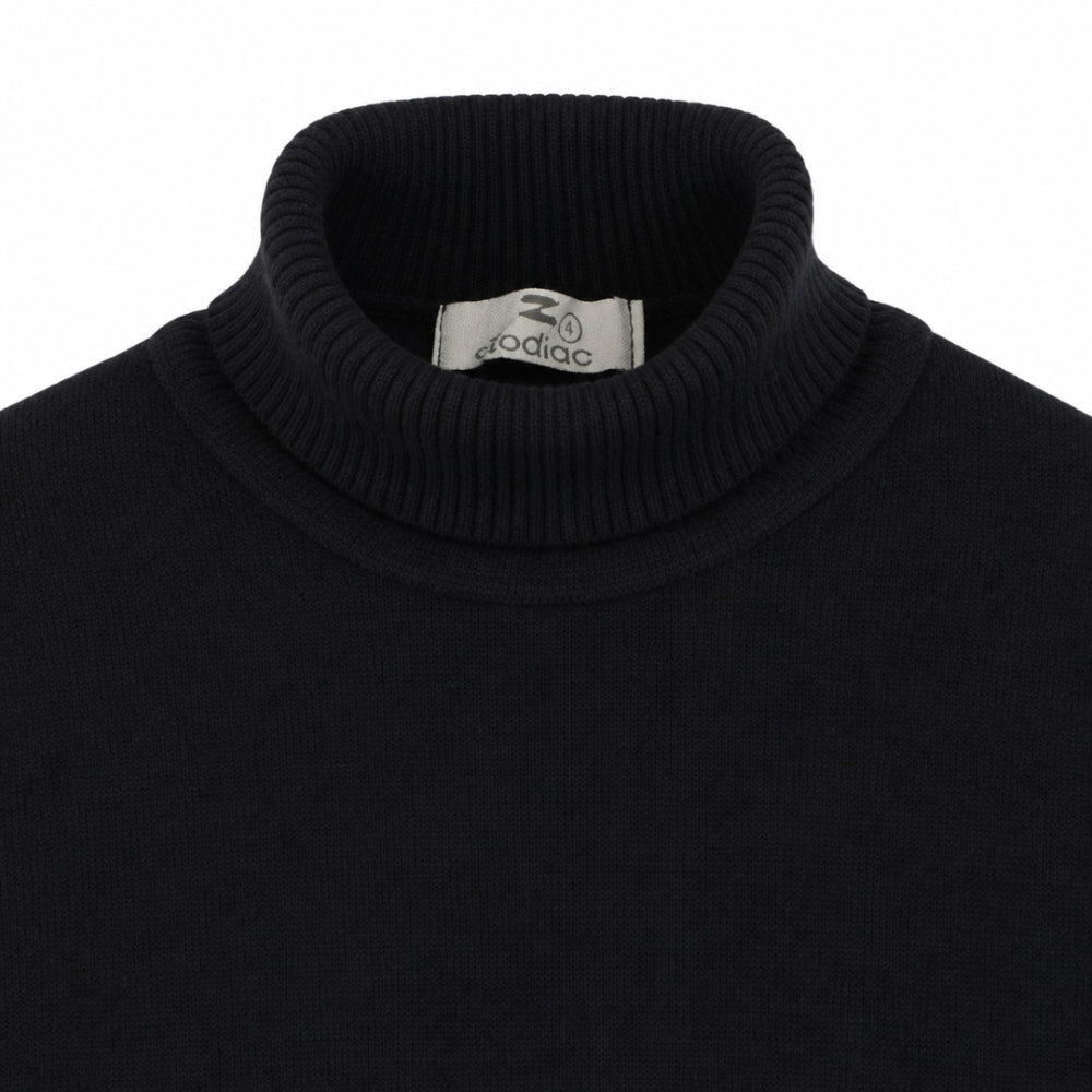 Girls Cotton Long-Sleeved High Collar Undershirt
