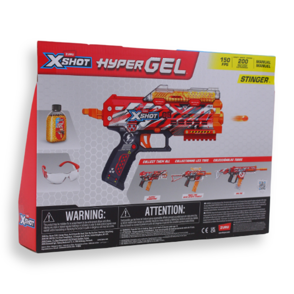 ZURU - X-Shot - Hyper Gel Stinger (3000 Gellets)