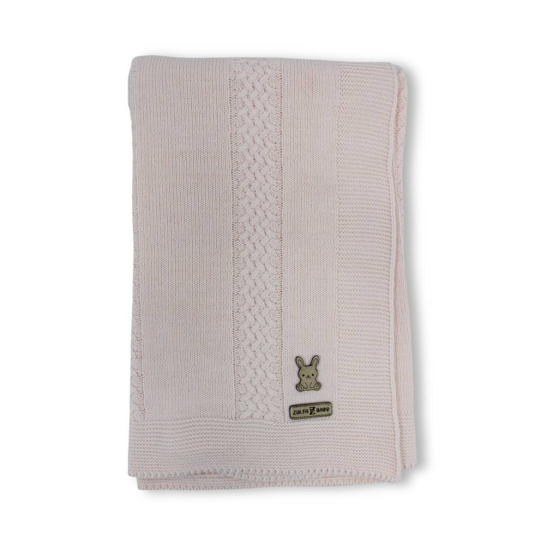 Unisex Baby Knitted Blanket – Assorted Colors
