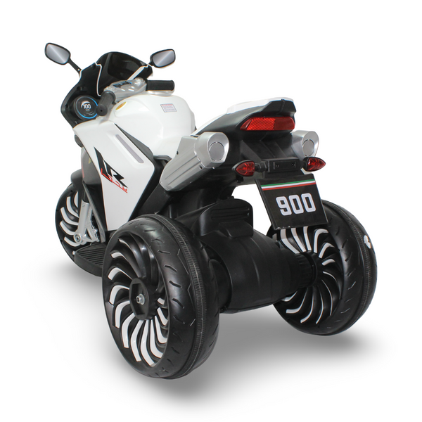 Kids Motorcycle Ride-on – White