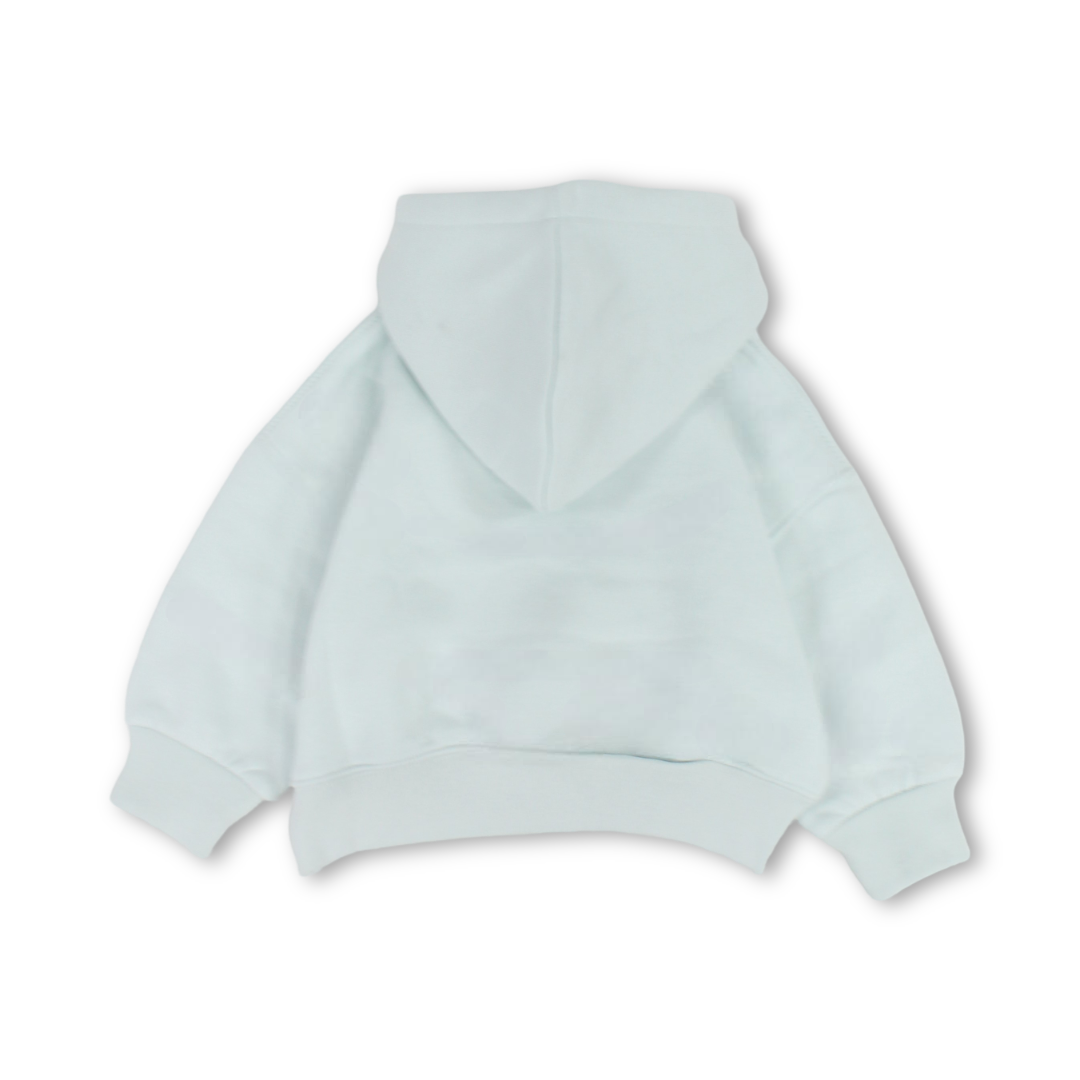 Unisex Hoodie – Aqua with CAP Print