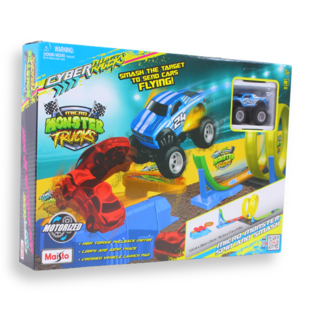 Cyber Racers Micro Monster Truck Show