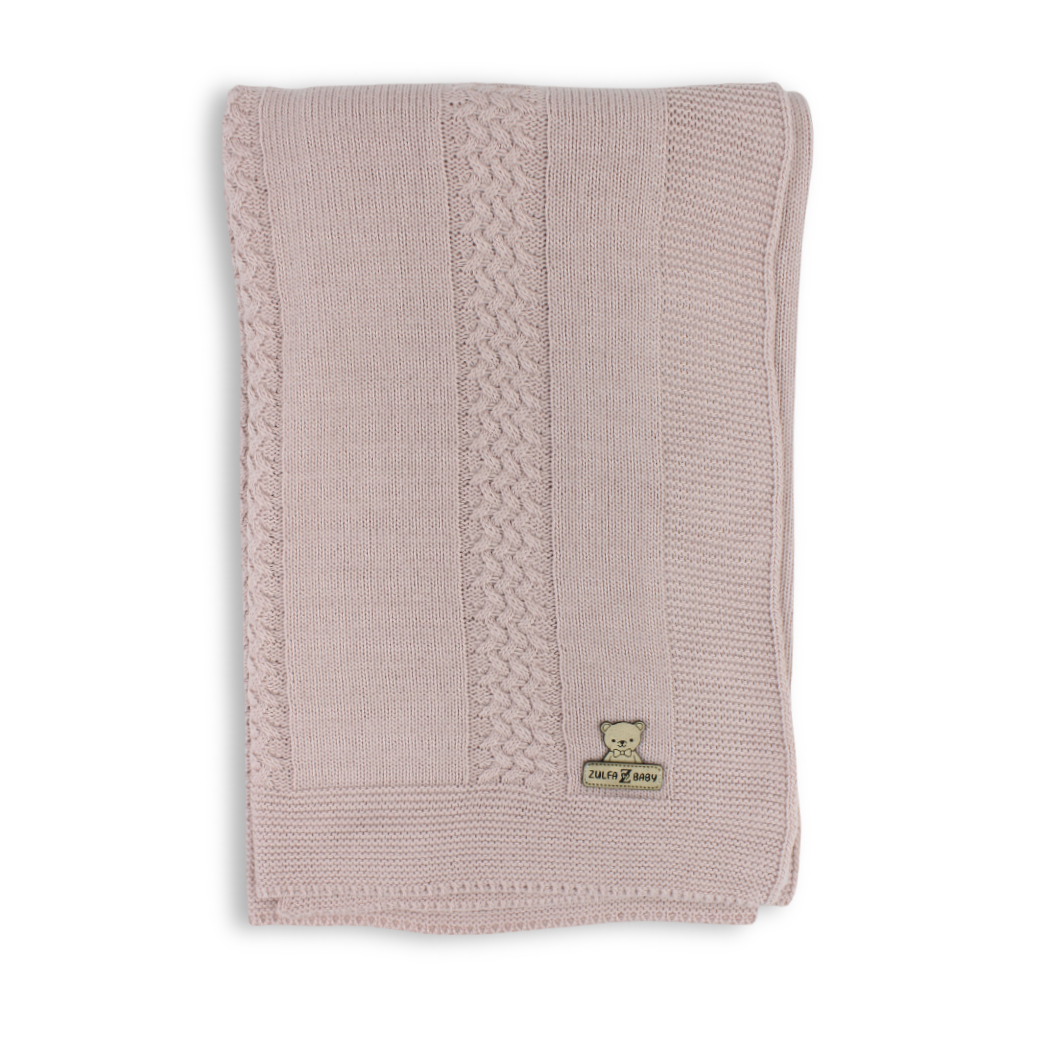 Unisex Baby Knitted Blanket – Assorted Colors