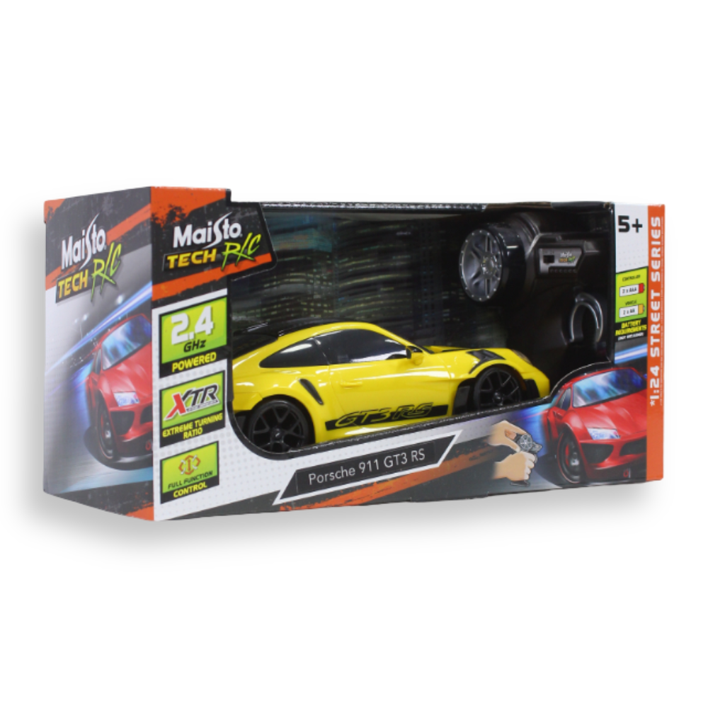 1:24 RC Porsche 911 GT3 RS – Yellow