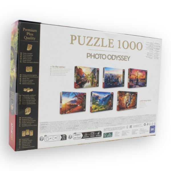 Trefl 1000-Piece Jigsaw Puzzle – Photo Odyssey: Rakotz Bridge, Germany