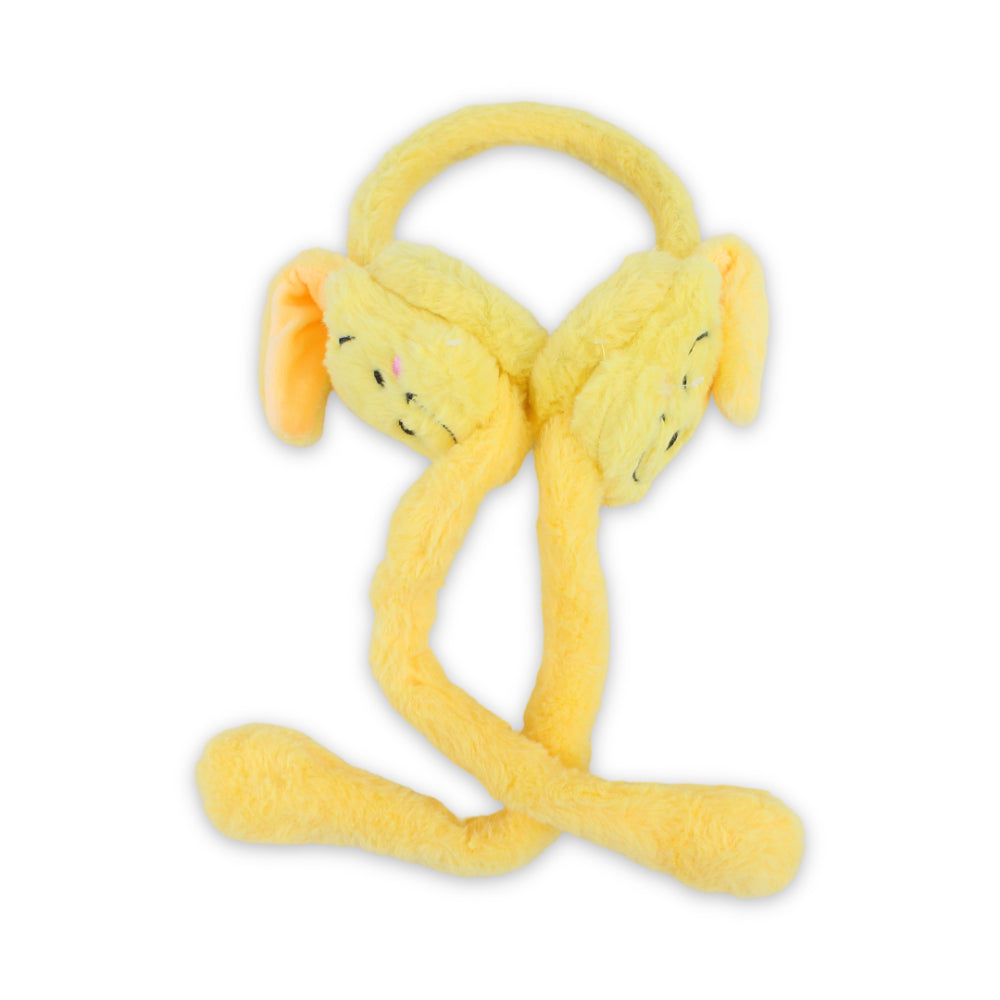 Girls Winter Earmuffs – Yellow
