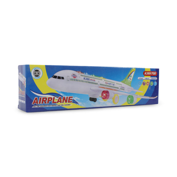 A380-700 Airplane Toy with Flash & Music