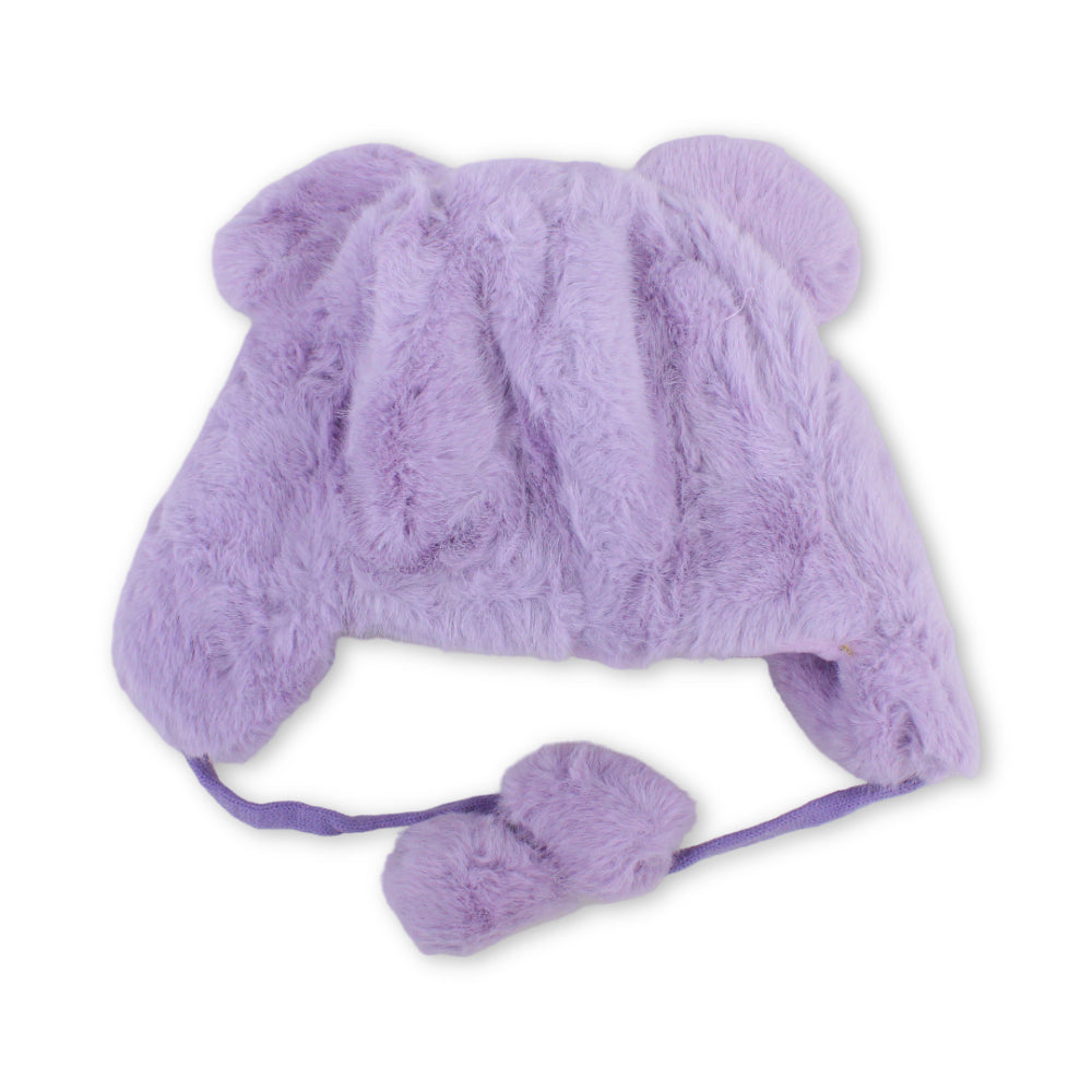 Girls Winter Ice Cap – Purple