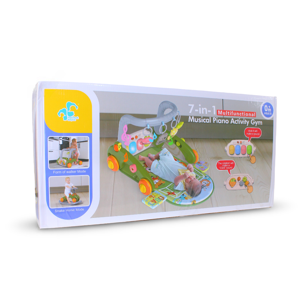 7-In-1 Baby Pedal Piano (YELLOW)