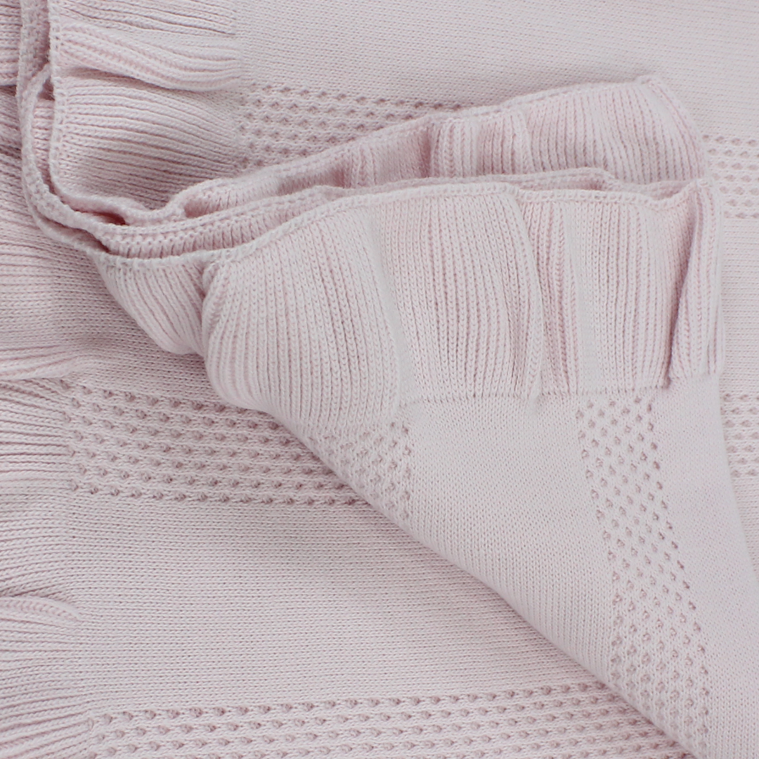 Unisex Baby Knitted Blanket – Assorted Colors