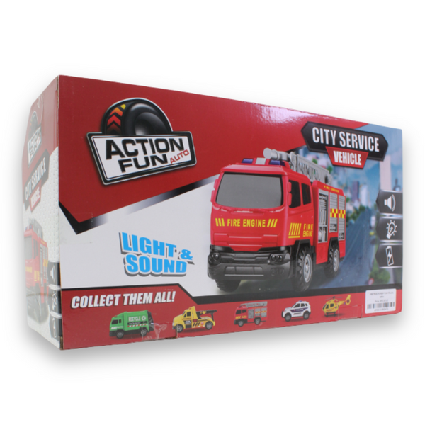 Friction Power Tow Truck with Light & Sound