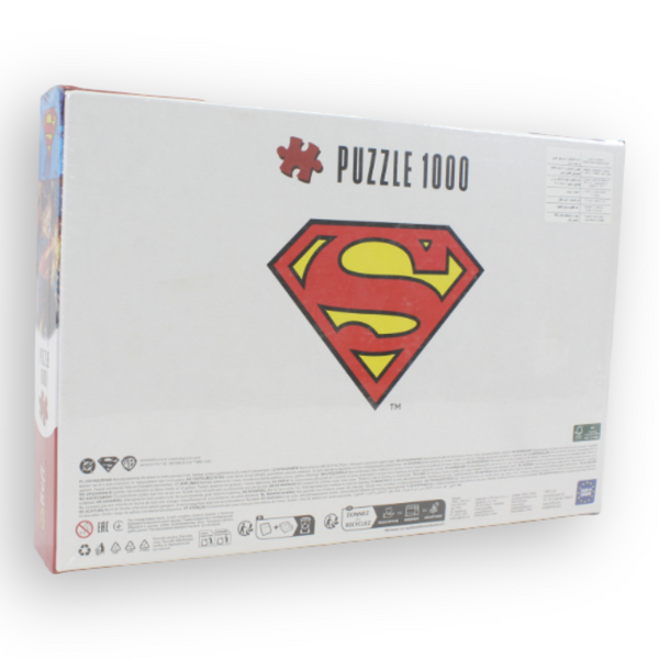 Trefl 1000-Piece Jigsaw Puzzle – DC Superman In Action
