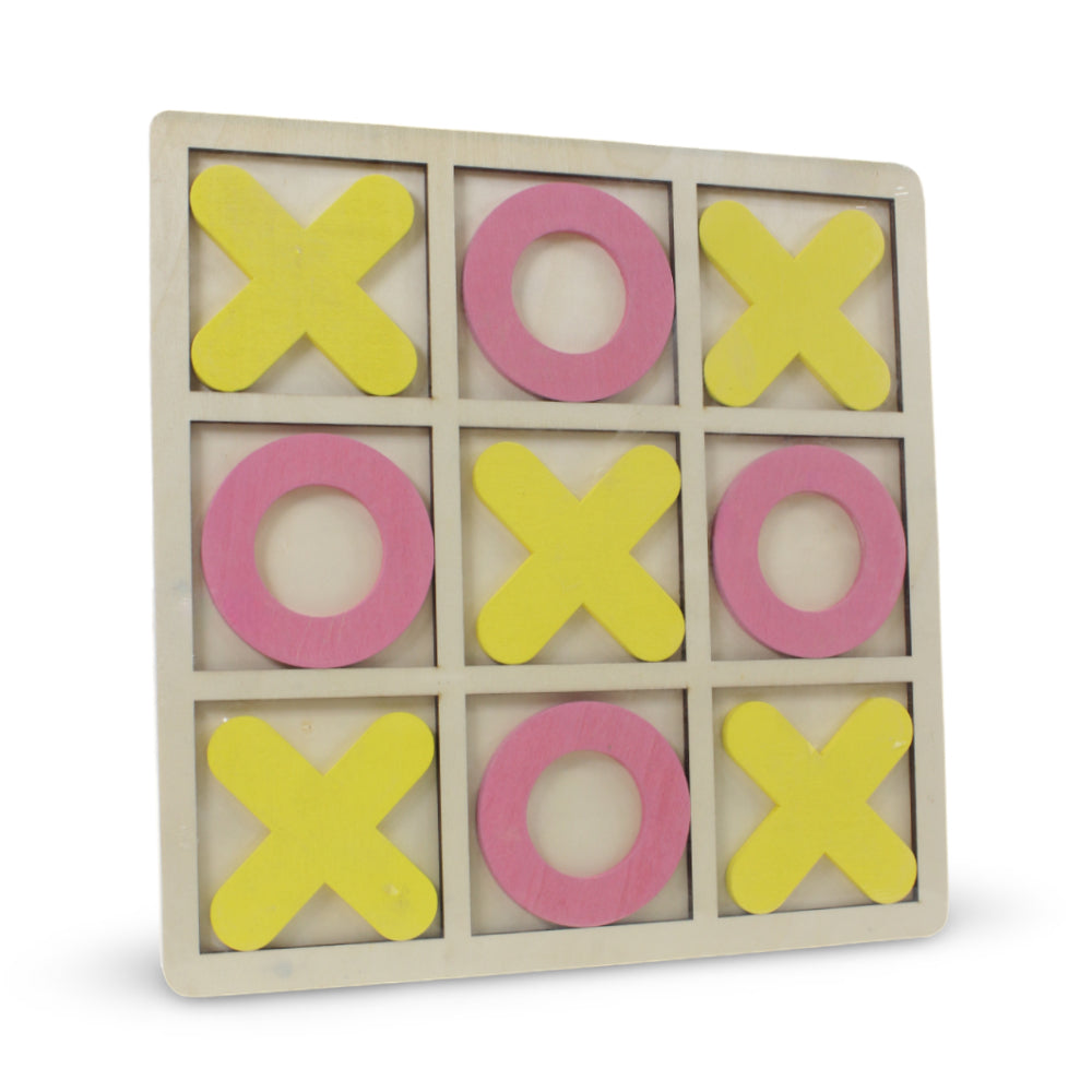 Wooden Tic-Tac-Toe Game