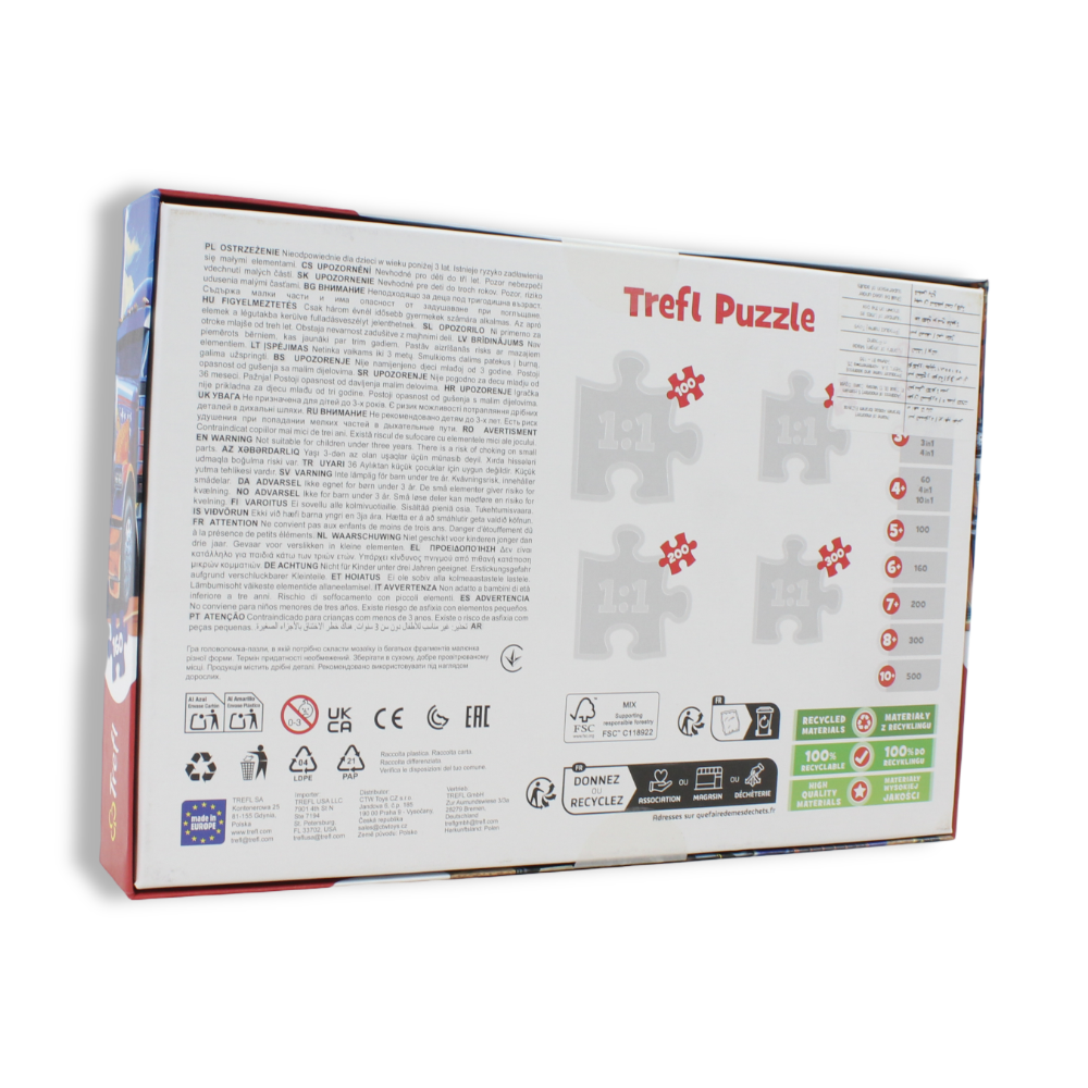 Trefl Truck On The Road Jigsaw Puzzle – 160 Pcs