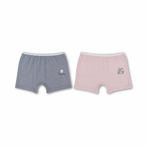 Girls Cotton Printed Panties – Pack Of 2