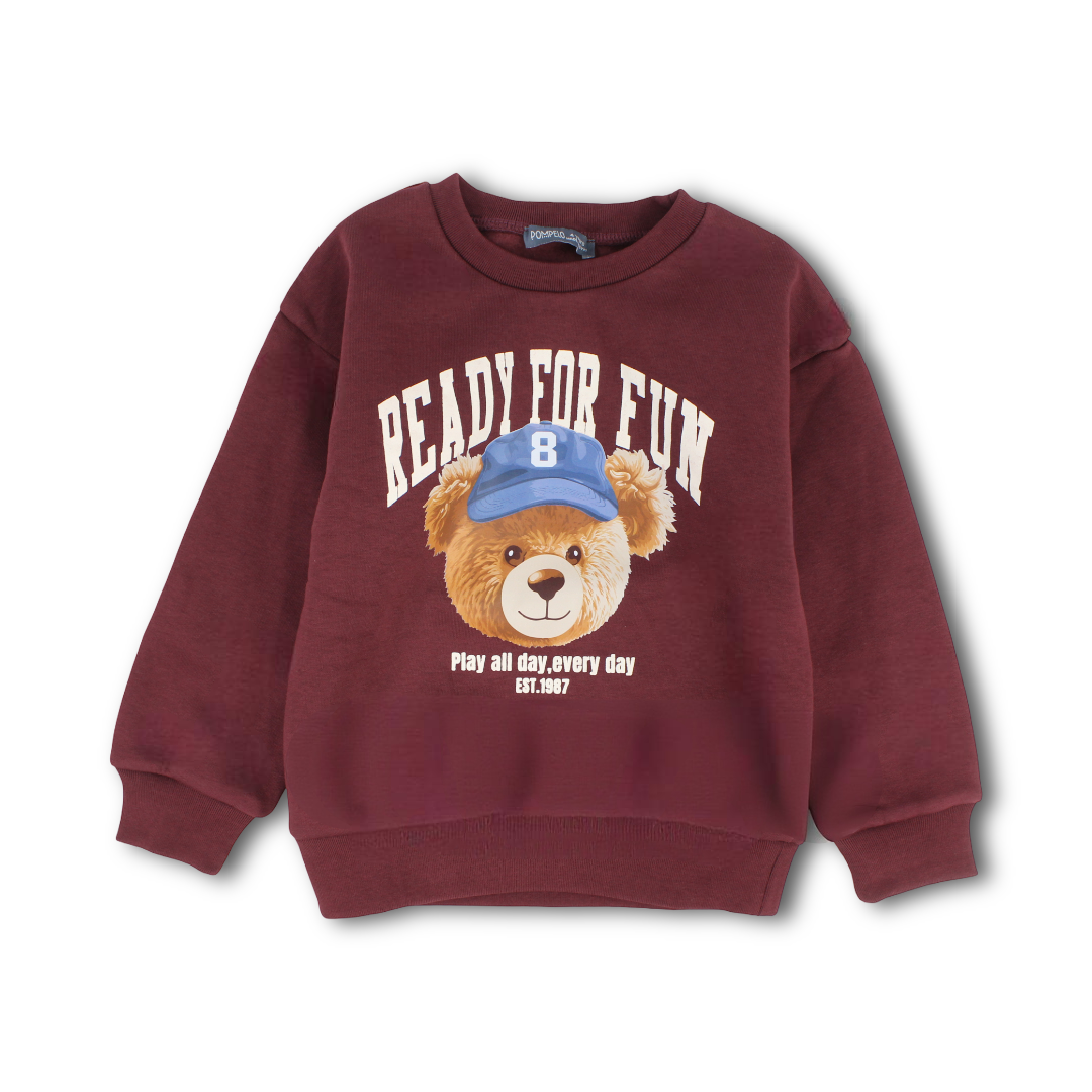 Girls Sweatshirt – Maroon