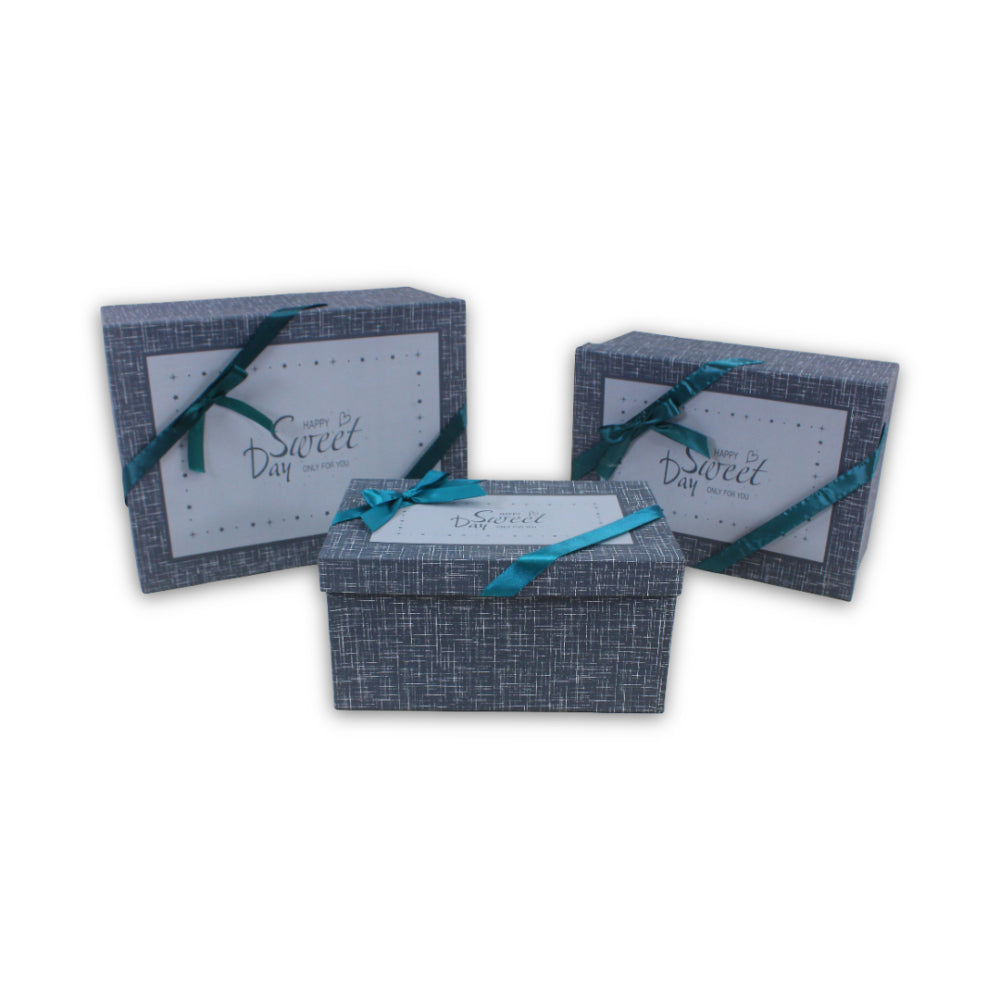 Rectangular Gift Box – “Sweet Day” Design, Size No. 1