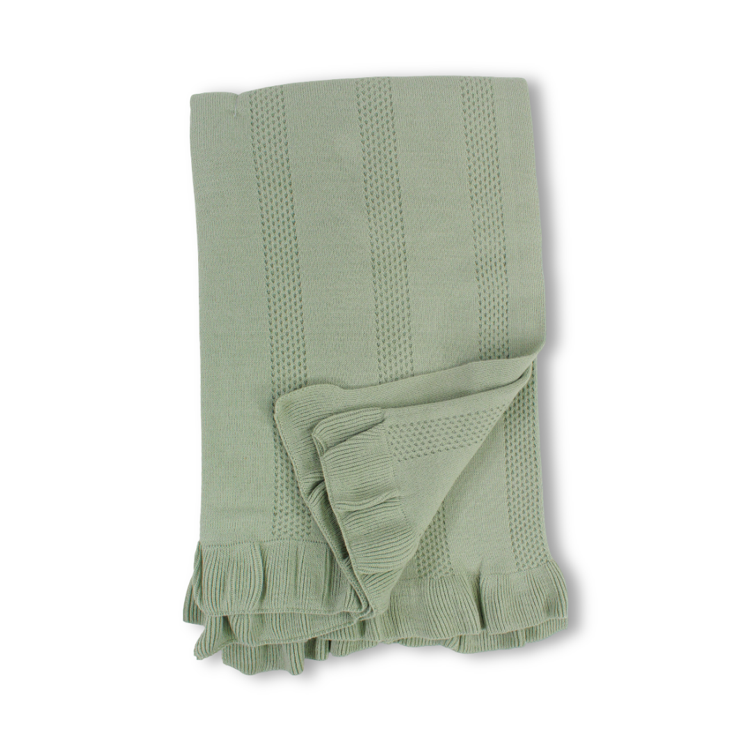 Unisex Baby Knitted Blanket – Assorted Colors