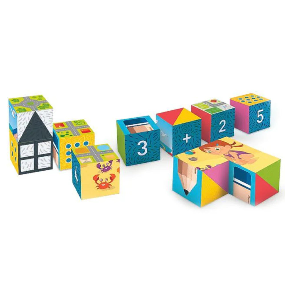 Clementoni Young Learner Maths Cubes - Toys