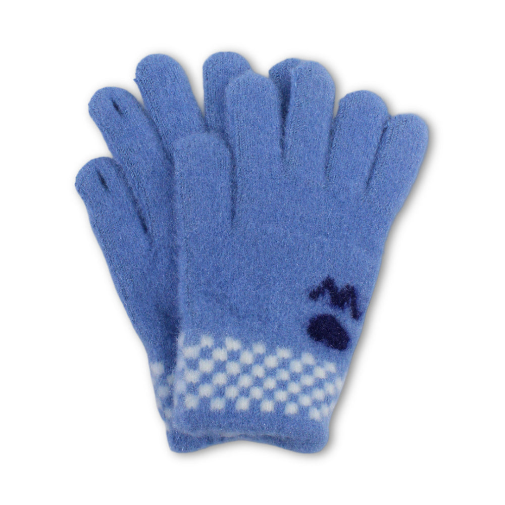 Girls Winter Gloves – Baby Blue