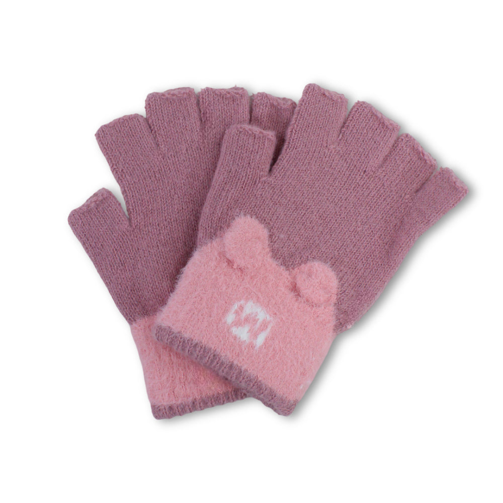Girls Winter Gloves – Dusty Pink