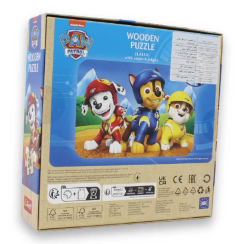 24-Piece Wooden Jigsaw Puzzle