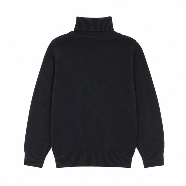 Girls Cotton Long-Sleeved High Collar Undershirt