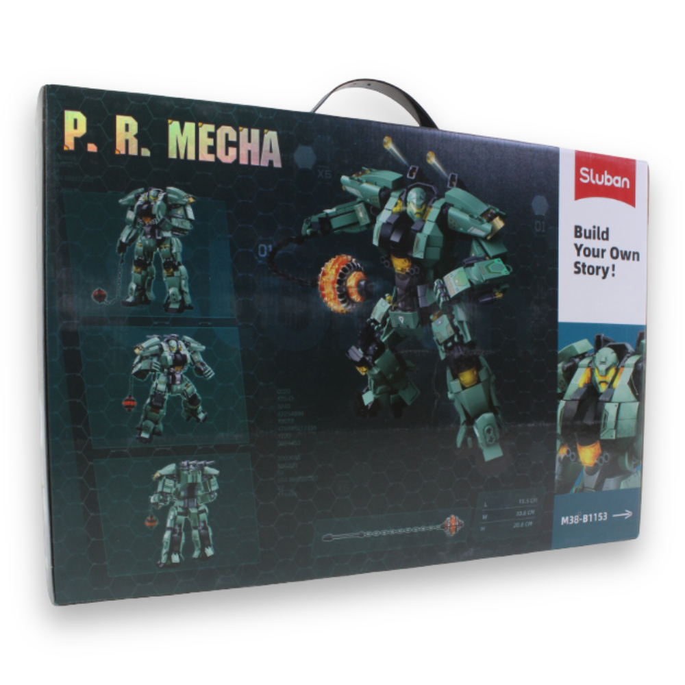 P.R. Mecha Robot 03 Building Set – 542 Pieces