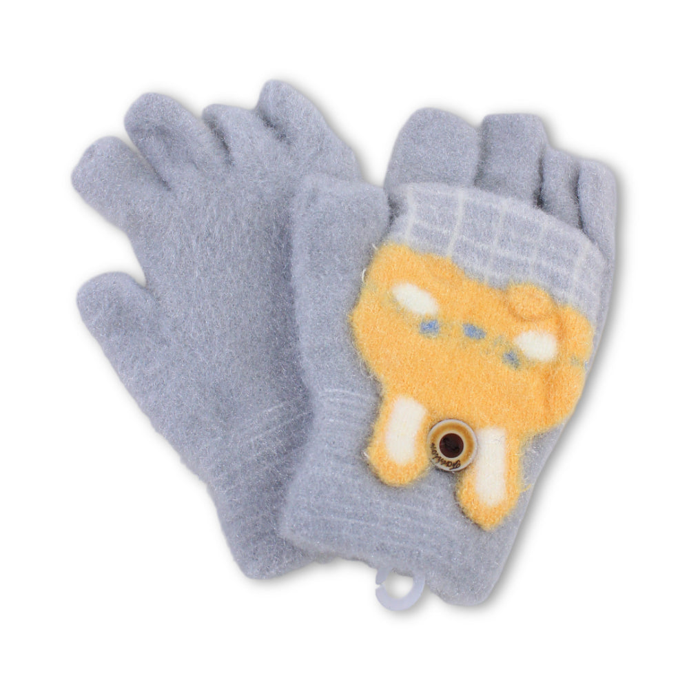 Girls Winter Gloves – Grey
