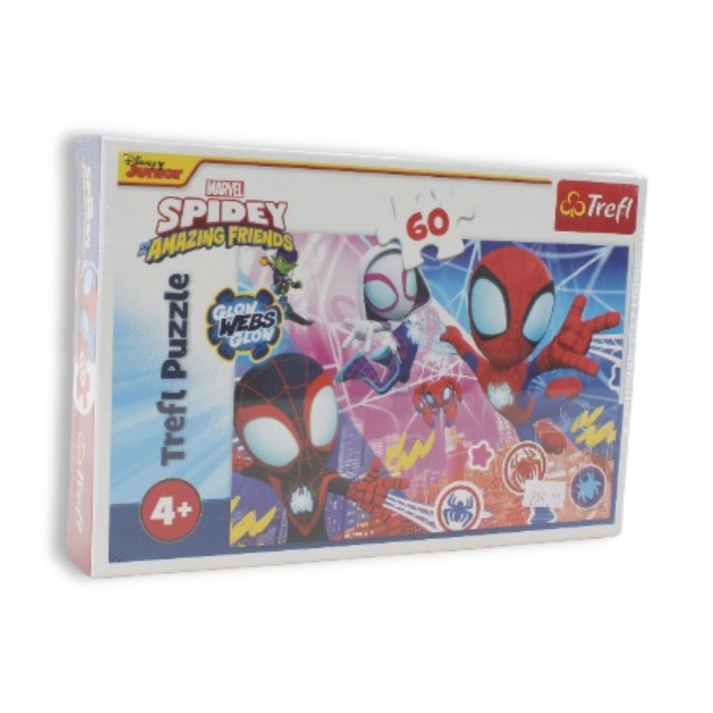 Trefl Spidey: Heroic Adventure Jigsaw Puzzle – 60 Pcs