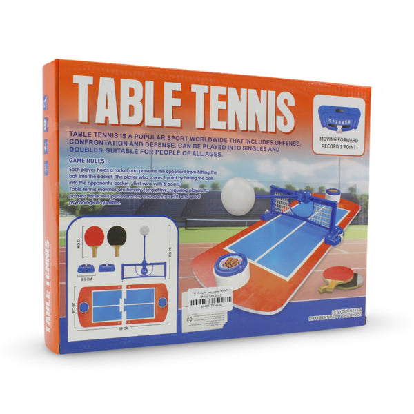 Kids Table Tennis Court Game Set